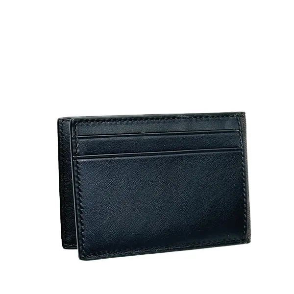 Coach Compact Billfold Wallet Mahogany/Black