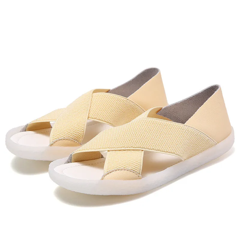 Comelyy Cross-soft Soled Lightweight Sandals