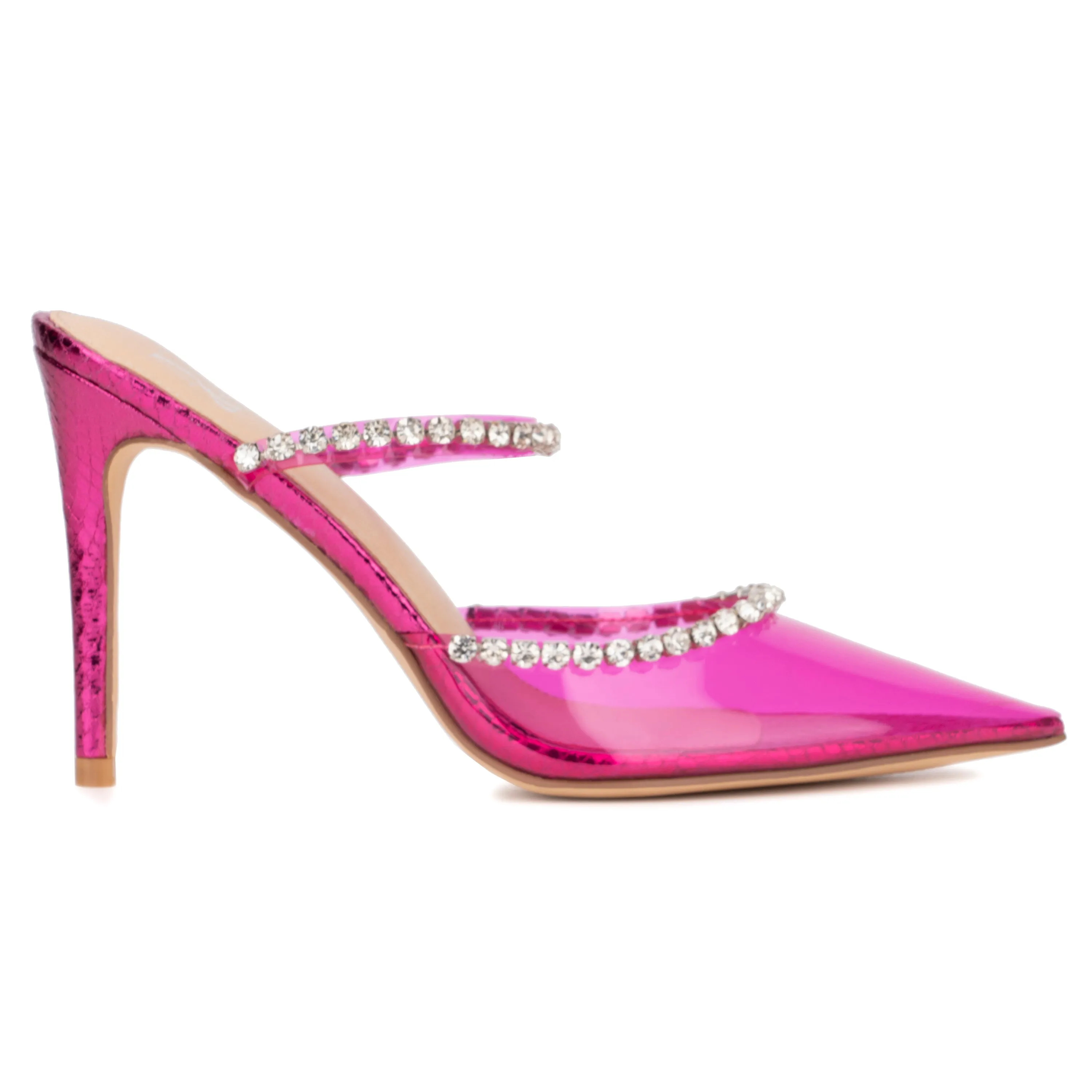 Fatima Rhinestone Embellished Pumps