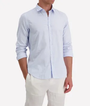 *FINAL SALE* Sammy Men Woven Shirt in Sky
