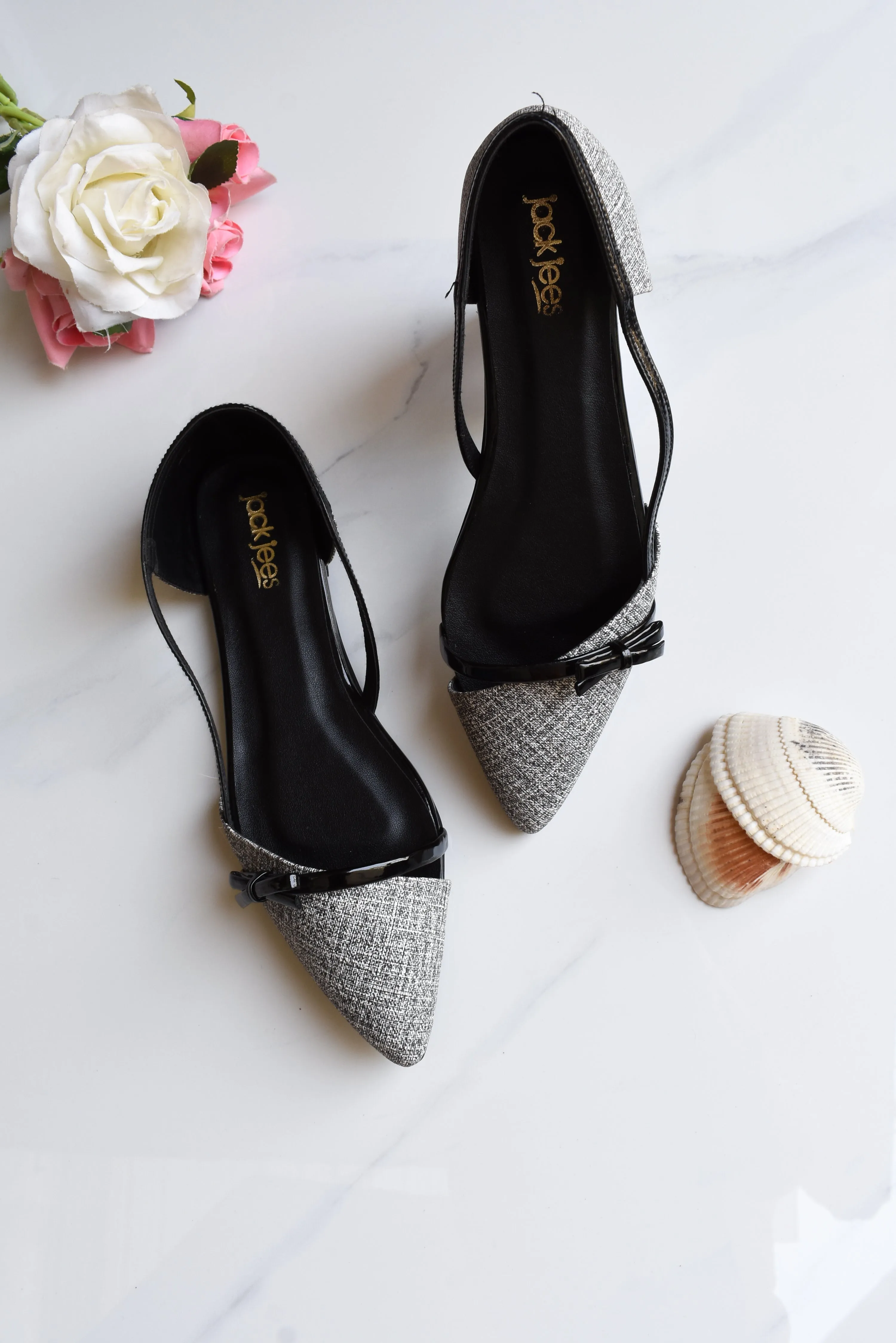 Jack Jees-Denim Bow Grey