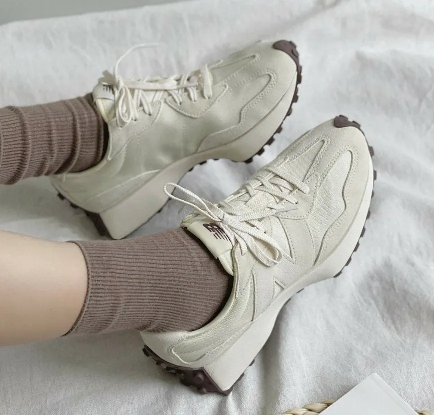 New Balance 327 Sea Salt 燕麥米杏