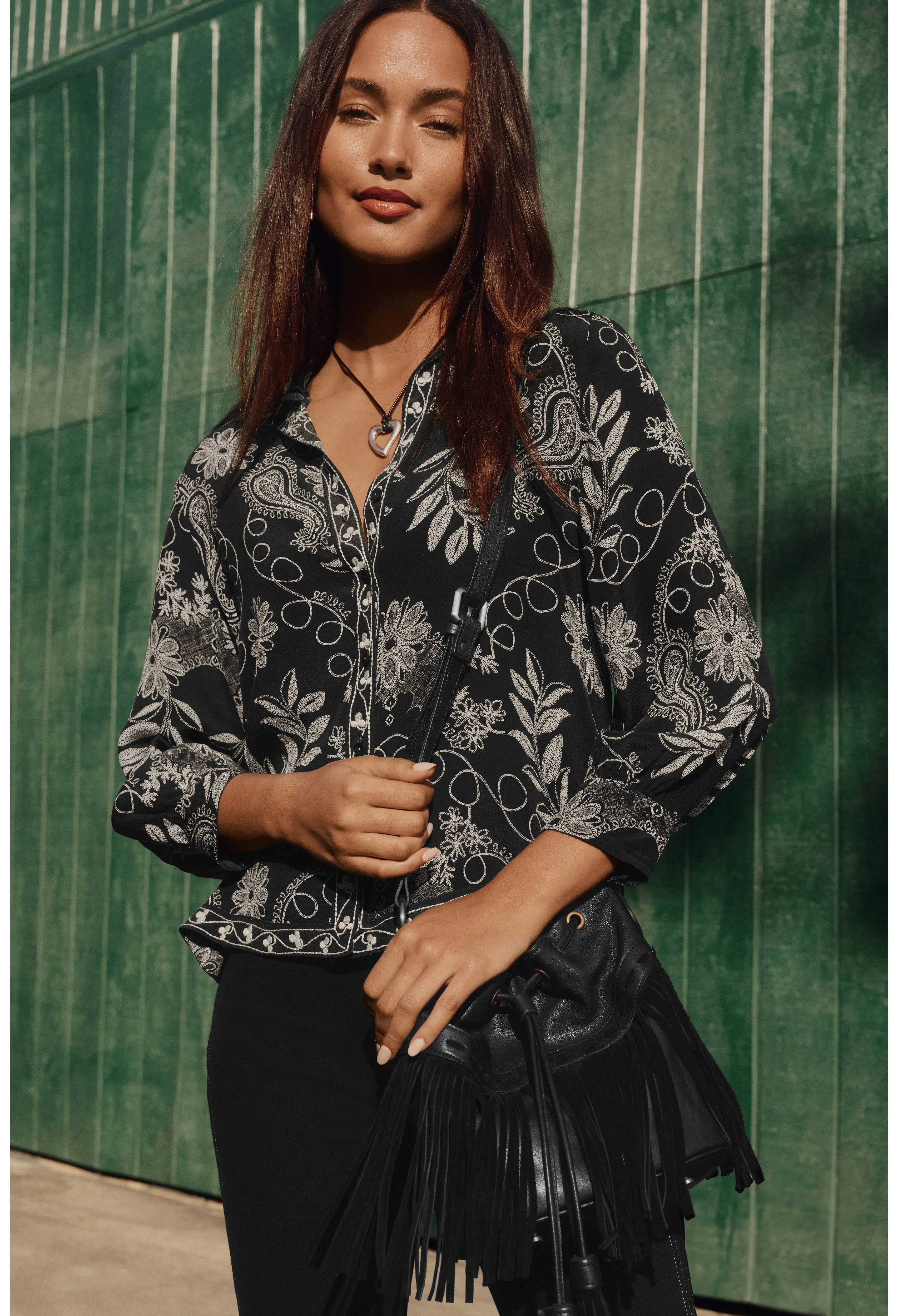 Open Neck Shirt
