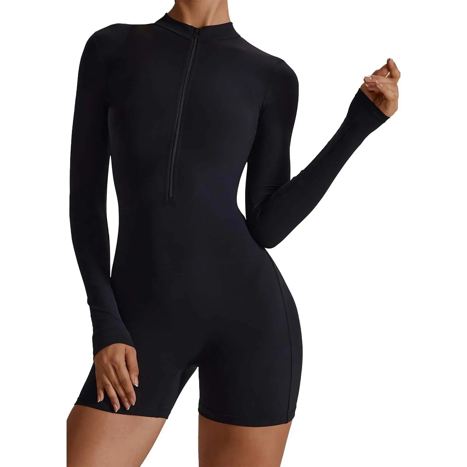 Sleek Contour Fitness Bodysuit
