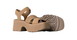 UGG® Women's New Heights Ankle Strap Heeled Sandal - Mustard Seed