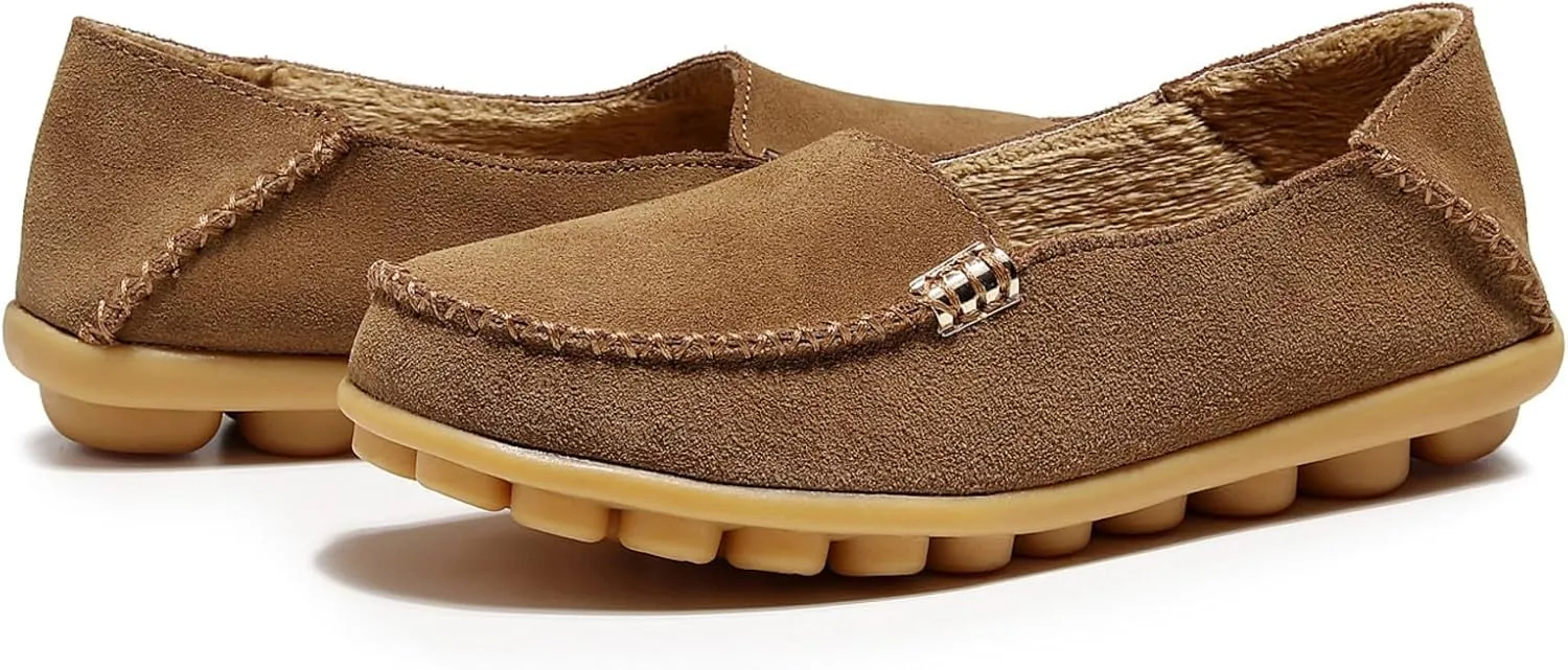 VenusCelia Women's Comfort Walking Boat Shoe